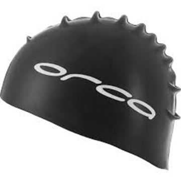 Picture of ORCA SILICONE SWIMCAP BLACK